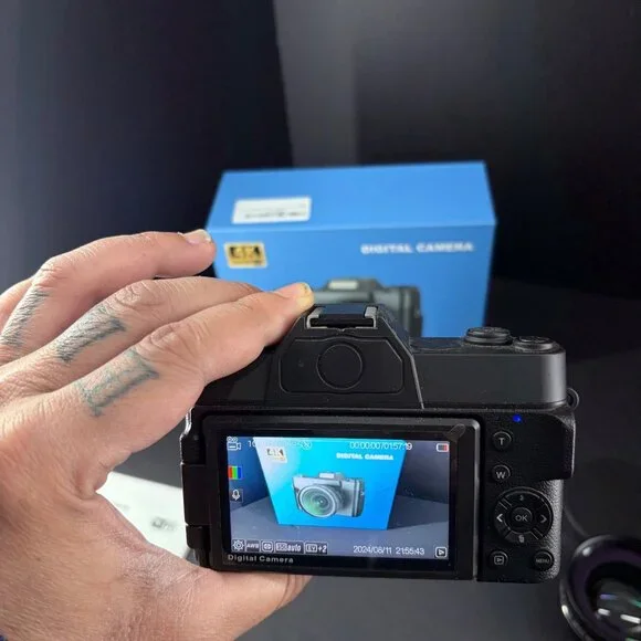 4K Ultra HD Digital Camera With WiFi 16X Zoom Lens UHD-WX01-WX02 For Photography - Picture 10 of 10